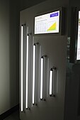 Tubs de LED de diferents llargàries, intercanviables amb els llums fluorescents