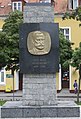 Monument a Kętrzyn a Wojciech Kętrzyński.