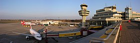 L'aéroport le 1er avril 2009.