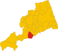 Collocatio finium municipii in Provincia Firmana.