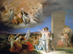 Alegoria às virtudes de D. João VI, 1810 (Palácio Nacional de Queluz)