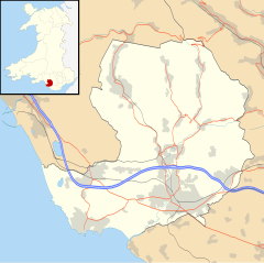 Tythegston is located in Bridgend