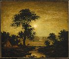 Ralph Albert Blakelock, Moonlight, 1885