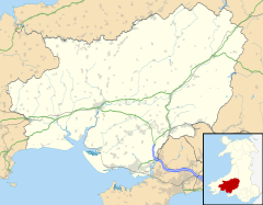 Pembrey is located in Carmarthenshire