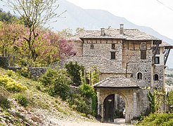 Old stone house, typical of the Gjirokastra area