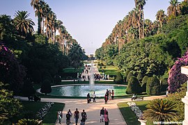 Botanical Garden Hamma in Algiers