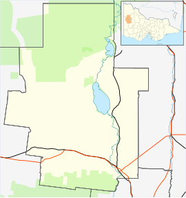 Antwerp is located in Shire of Hindmarsh