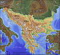 Balkan: Topographisch