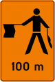 C105 Traffic controlled by a road official