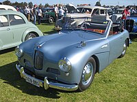 Jowett Jupiter with body by coachbuilder Richard Mead of Dorridge, Warwickshire. One of six built.[10]