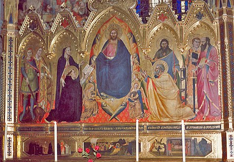 Dria Orcagna, Trìtico de Santa Maria Noêla, 1354-1357