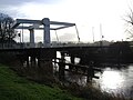 Brug over de rivier de Jümme bij Stickhausen