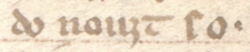 ‹ do nouȝt so › dans The romance of Guy of Warwick dans le manuscript d’Auchinleck de c. 1370.