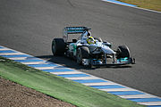 Pre-season testing at Jerez