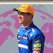 Lando Norris v roce 2021