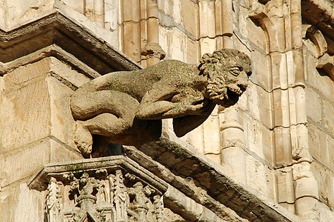 Gárgula na Prefeitura de Bruxelas