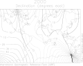 Magnetic declination.