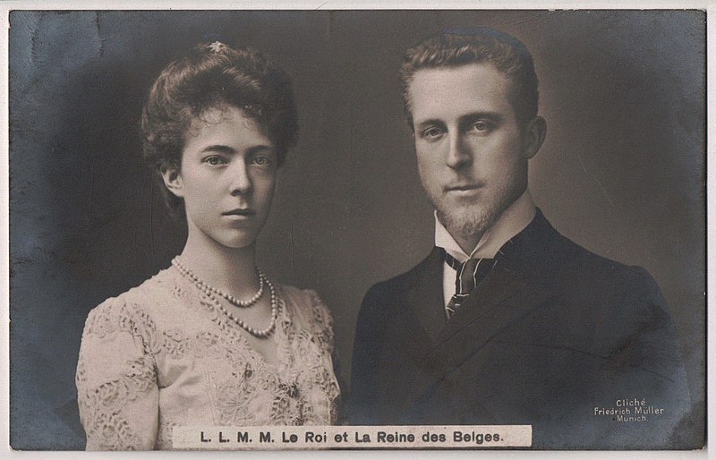 File:Königin Elisabeth und König Albert I. von Belgien.jpg