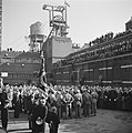 Besuch der "Staatsmijn Wilhelmina" durch Königin Wilhelmin, Kerkrade-Terwinselen 1945