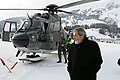 O atual Presidente Lula em Davos, na Suíça, em 2007