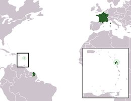 Carte Guadeloupe