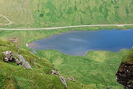 Loch Restil from the north ridge of Beinn an Lochain
