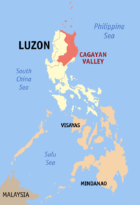 Valle di Cagayan – Localizzazione