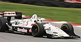 Nigel Mansell in a CART car at Mid-Ohio Sports Car Course, 1993