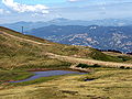 Laghetto che si forma in primavera alla Buca del Cimone