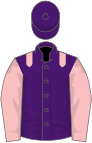 Purple, pink epaulets and sleeves