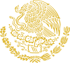 Goldenes Wappen der Bundesregierung