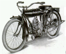 Indian Model O uit 1917