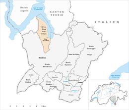 Riva San Vitale – Mappa