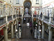 Ornate, two-storey shopping mall