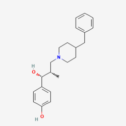 4-[(1R,2S)-3-(4-benzylpiperidin-1-yl)-1-hydroxy-2-methylpropyl]phenol