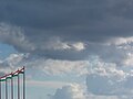 Stormcloud over Budapest