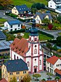 * Nomination Catholic parish church of St. Kilian in Untertheres, aerial view --Ermell 05:28, 5 November 2024 (UTC) * Promotion  Support Good quality. --Bgag 05:38, 5 November 2024 (UTC)