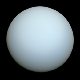 Uranus as seen by Voyager 2