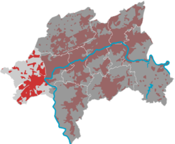 Mappa dei quartieri di