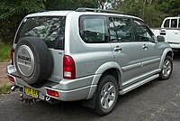 1999–2000 Suzuki Grand Vitara XL-7 (JA; pre-facelift, Australia)