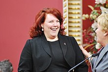 Lemieux at the awarding of the National Order of Quebec in June 2013.