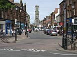 High Street und Wallace Tower