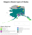 Image 23Köppen climate types of Alaska (from Geography of Alaska)