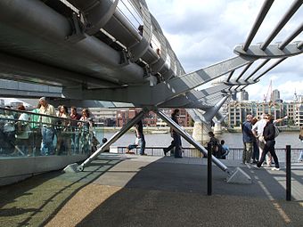 Skokbrekers onder die brug