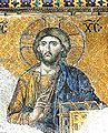 Mozaiki ya Kristo katika kanisa la Hagia Sophia mjini Istanbul