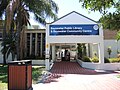 Bayswater Library entrance.