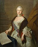 Suuriruhtinatar Jekaterina Aleksejevnan muotokuva (myöh. Katariina II Suuri), n. 1762