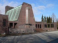 Krematorium na cmentarzu Ohlsdorf