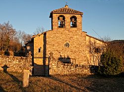 Skyline of Sant Agustí de Lluçanès