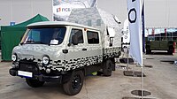 UAZ-39094シャーシ上のUAVカウンターアクションコンプレックス